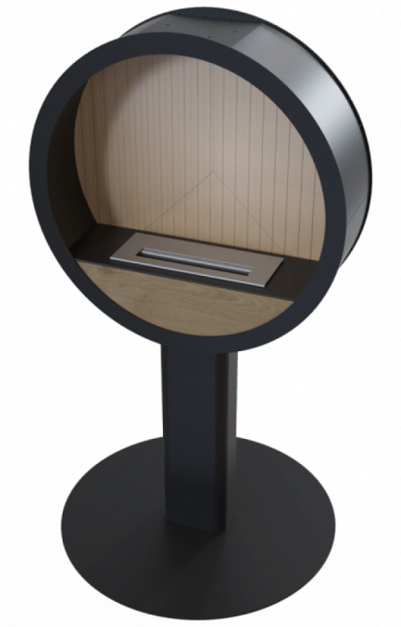 Kratki ECHO Circle 50, TUV напольный биокамин