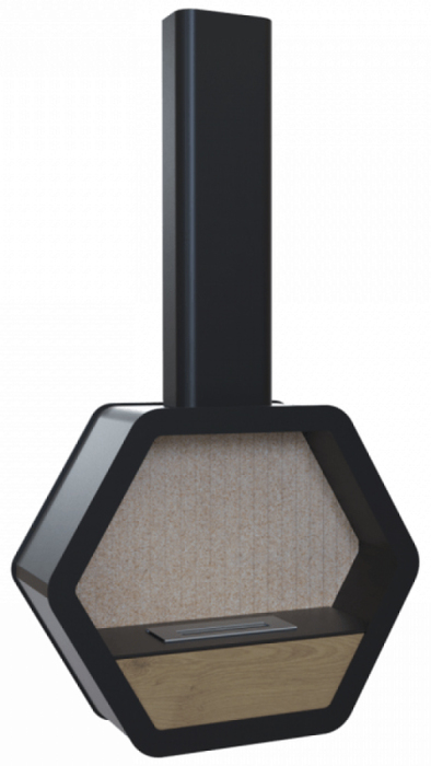 Kratki ECHO Hex 50, TUV напольный биокамин