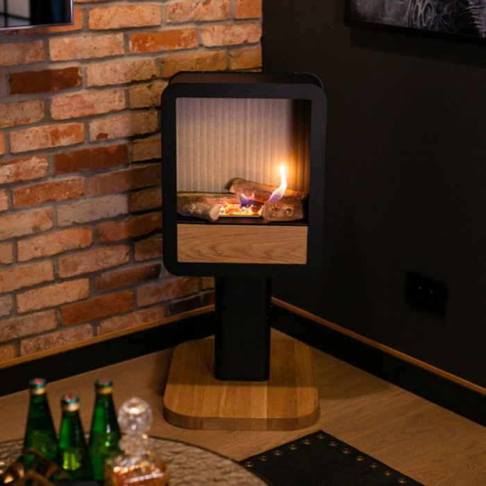 Kratki ECHO Rectangle 70, TUV напольный биокамин