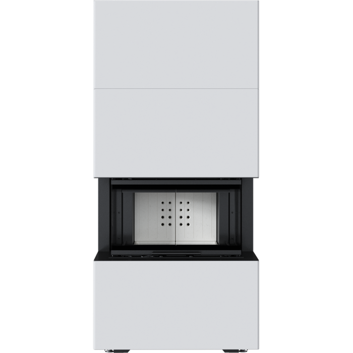 Kratki Home Easy Box белый с топкой NBC готовый дровяной каминокомплект