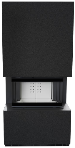 Kratki Home Easy Box Zimbabwe Nero с топкой NBC готовый дровяной каминокомплект