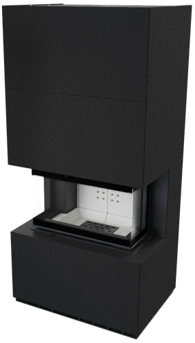 Kratki Home Easy Box Zimbabwe Nero с топкой NBC готовый дровяной каминокомплект