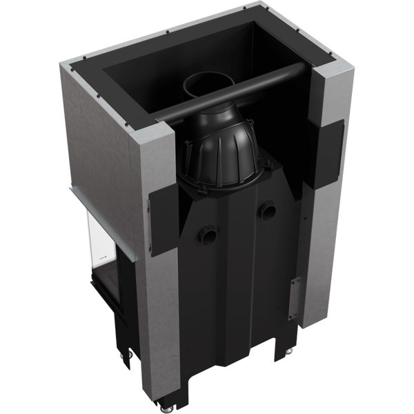 Kratki NBC 7(гильотина) трёхсторонняя дровяная топка