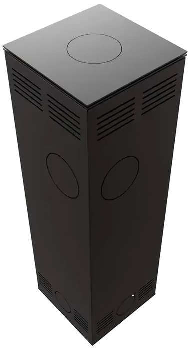 Kratki TORA/L PRO, белый, с доводчиком дровяная печь