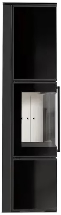 Kratki TORA/L PRO, черный дровяная печь