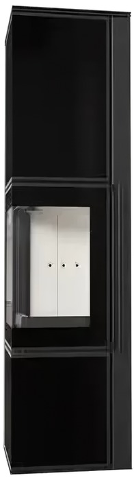 Kratki TORA/L PRO, черный дровяная печь
