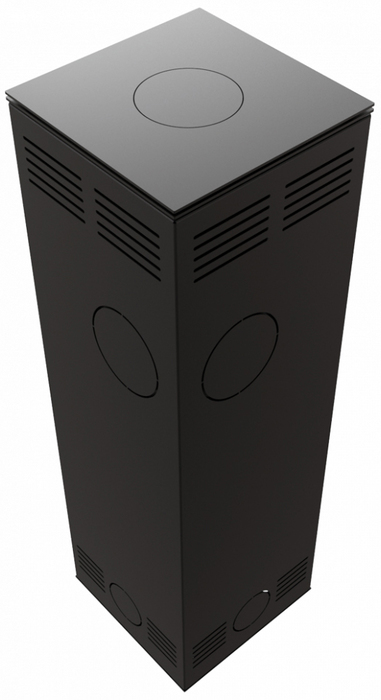 Kratki TORA/M, FOKOS SALE, черная футеровка, с доводчиком дровяная печь