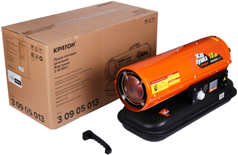 Кратон Жар-пушка D 10-500 L дизельная тепловая пушка