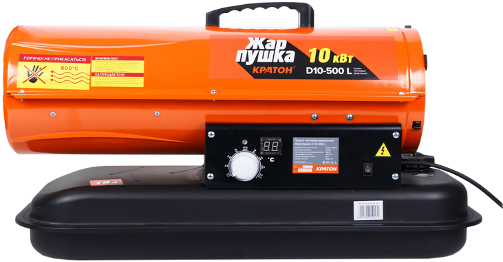 Кратон Жар-пушка D 10-500 L дизельная тепловая пушка