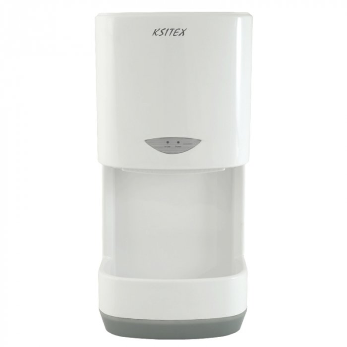 Ksitex MW-2008 JET (белая,эл.сушилка для рук с каплесб.м) пластиковая сушилка для рук