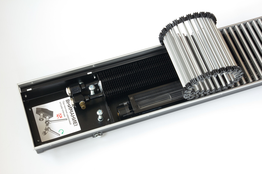 KVZ Vent 180-140-2400-3V внутрипольный конвектор