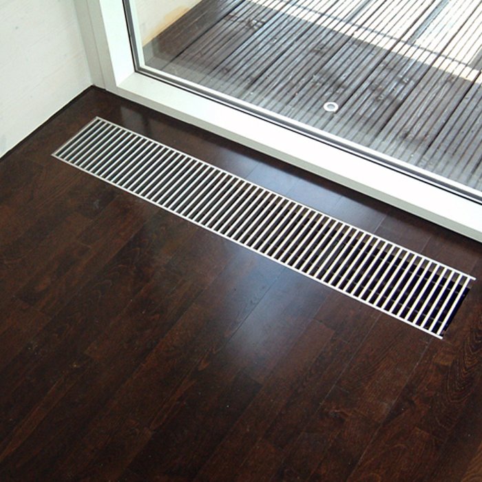 КЗТО Бриз 260x120x3200 внутрипольный конвектор