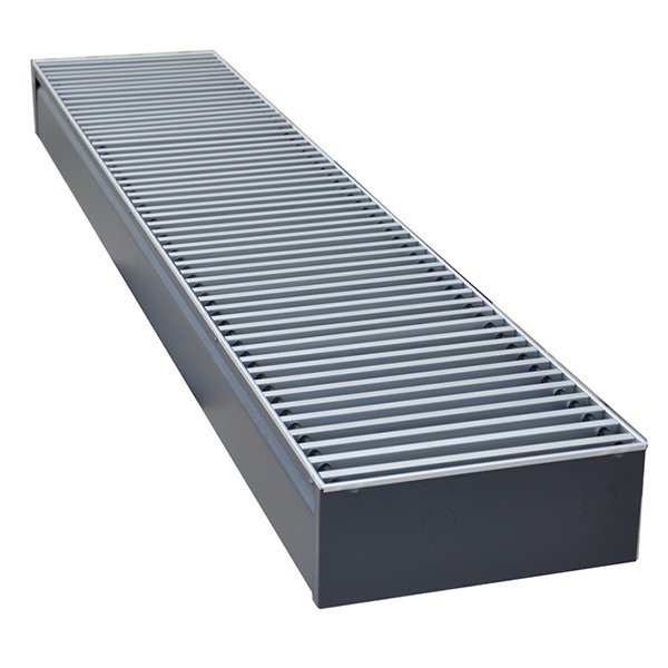 КЗТО Бриз 380x80x4400 2то внутрипольный конвектор