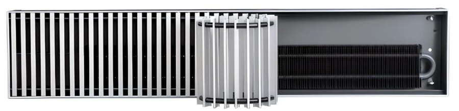 КЗТО Бриз Нерж 200x80x4500 1то внутрипольный конвектор
