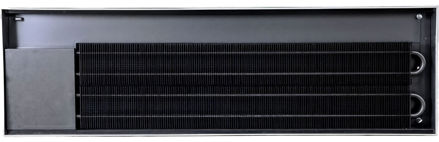 КЗТО Бриз Нерж 380x120x1400 2то внутрипольный конвектор