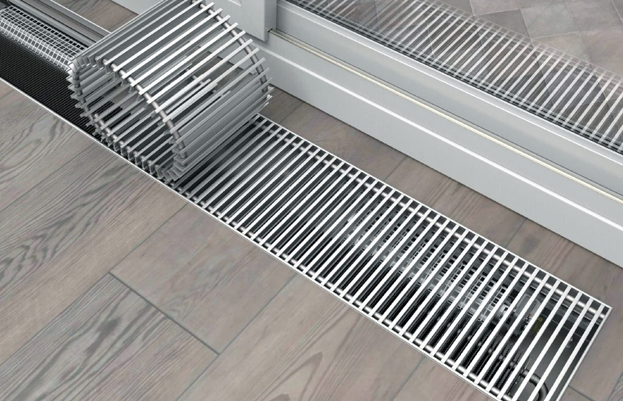 КЗТО Бриз В 220V 260x120x2100 внутрипольный конвектор