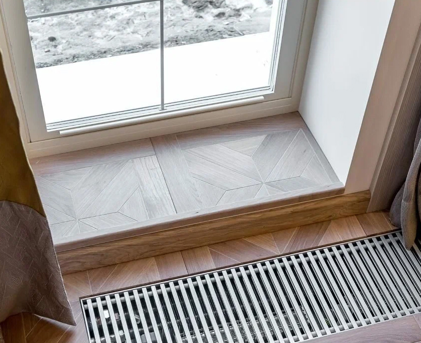 КЗТО Бриз В 24V 260x120x2600 внутрипольный конвектор