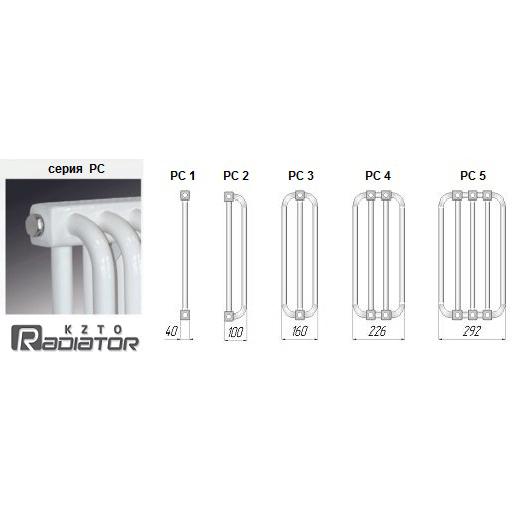 КЗТО PC 5-1500-9 радиатор отопления