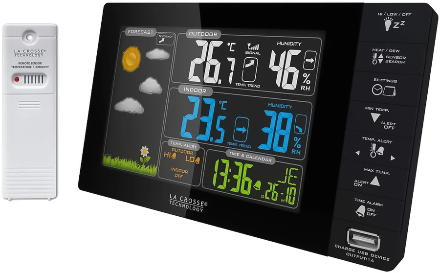 La Crosse WS6827 цифровая метеостанция