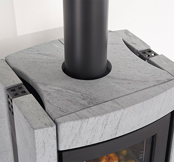 La Nordica Ester Forno EVO PT (в камне) дровяная печь