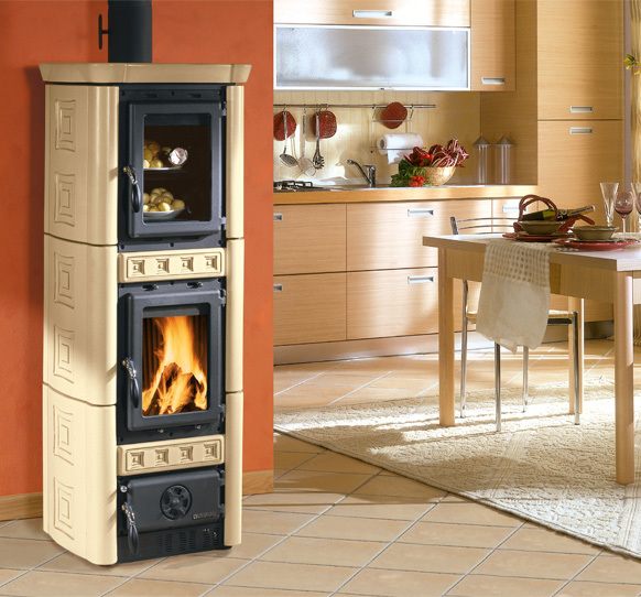 La Nordica Gaia Forno PE (бежевый) дровяная печь