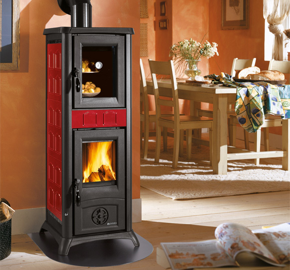 La Nordica Gemma Forno Elegance BO (бордовый) дровяная печь