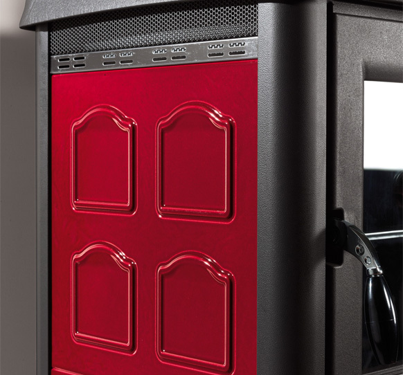 La Nordica Gemma Forno Elegance BO (бордовый) дровяная печь