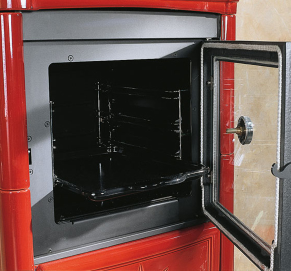 La Nordica Nicoletta Forno EVO BO (бордовый) дровяная печь