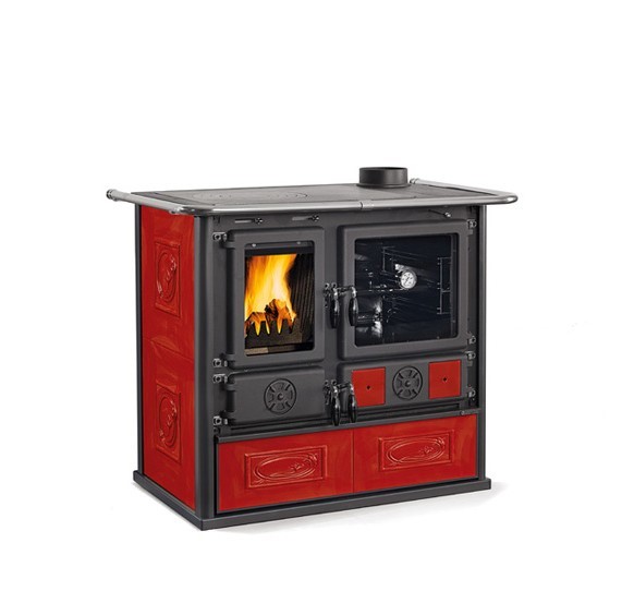 La Nordica Rosa 4.0 Liberty BO (бордовый) дровяная печь