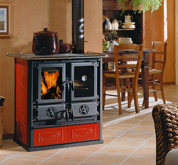 La Nordica Rosetta BII Liberty BO (бордовый) дровяная печь