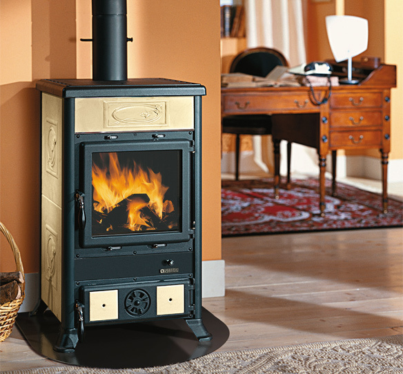 La Nordica Rossella R1 BII Liberty PE (бежевый) дровяная печь
