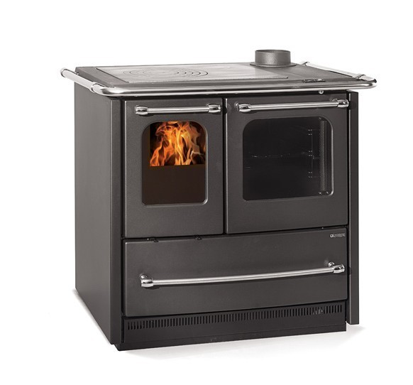 La Nordica SOVRANA EASY EVO 2,0 ANTRACITE (черный) дровяная печь