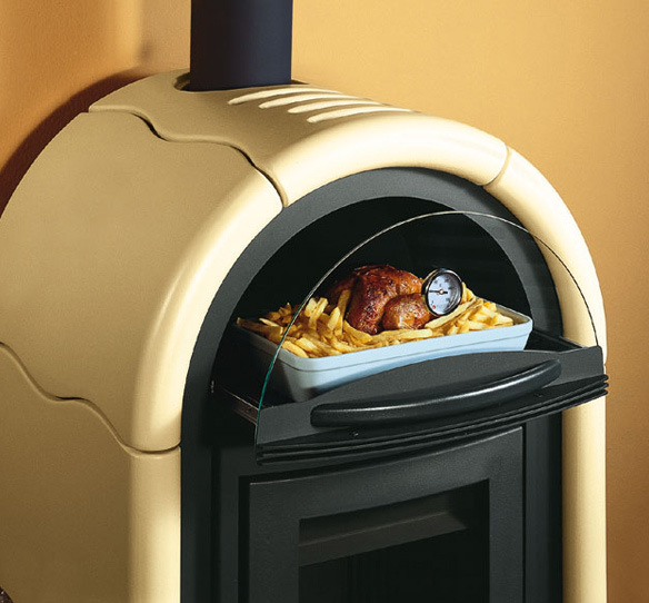 La Nordica Stefany forno BO (бордовый) дровяная печь