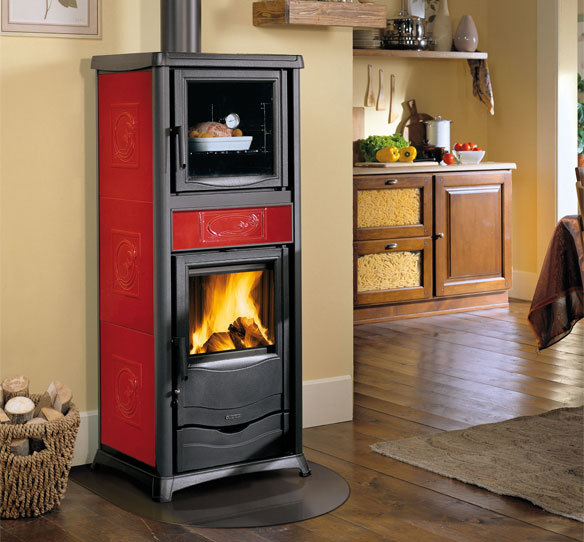 La Nordica TermoRossella Plus c/ Forno D.S.A. BO дровяная печь