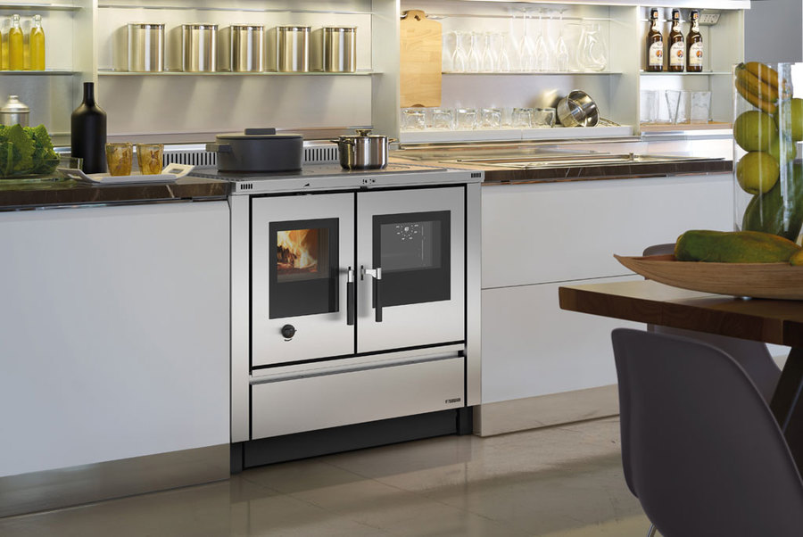 La Nordica VENEZIA NERO ANTRACITE (черный) дровяная печь