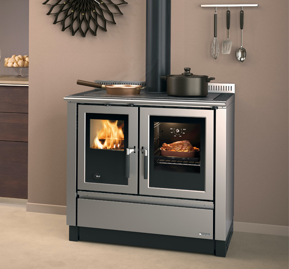 La Nordica VENEZIA NERO ANTRACITE (черный) дровяная печь