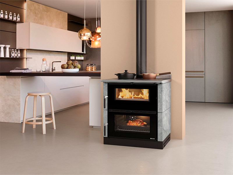 La Nordica VERONA XXL PETRA (в камне) дровяная печь
