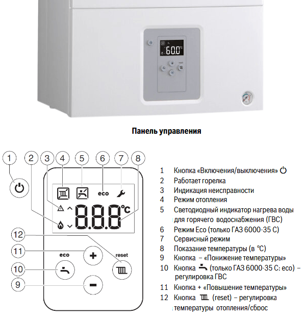 LaggarTT ГАЗ 6000 24 С настенный газовый котел