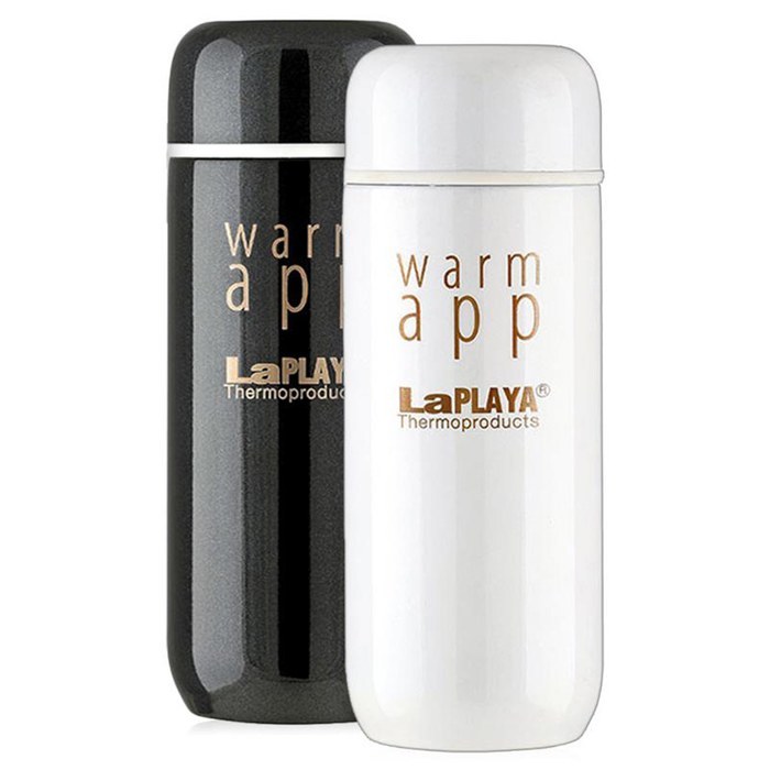 LaPlaya WarmApp black/white 0,2 L термос