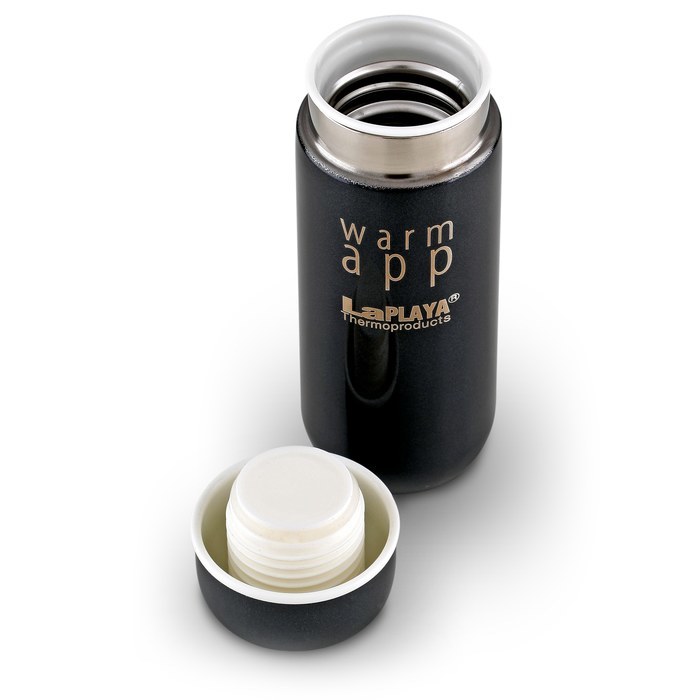 LaPlaya WarmApp black/white 0,2 L термос