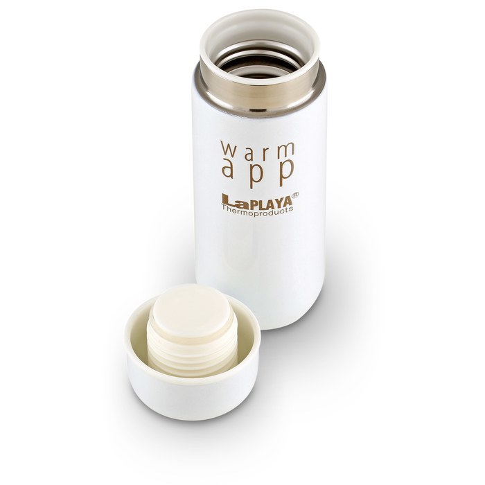 LaPlaya WarmApp black/white 0,2 L термос