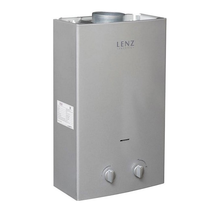 Lenz Technic 10L SILVER газовый проточный водонагреватель