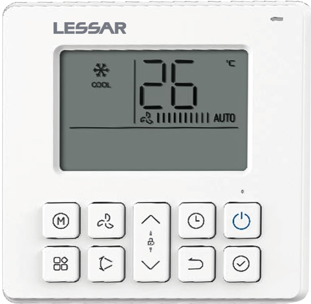 Lessar LS-HE36BVE4/LU-HE36UVE4/LZ-B4UB кассетный кондиционер