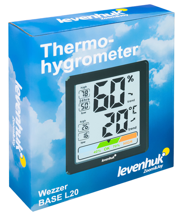 Levenhuk Wezzer BASE L20 цифровая метеостанция