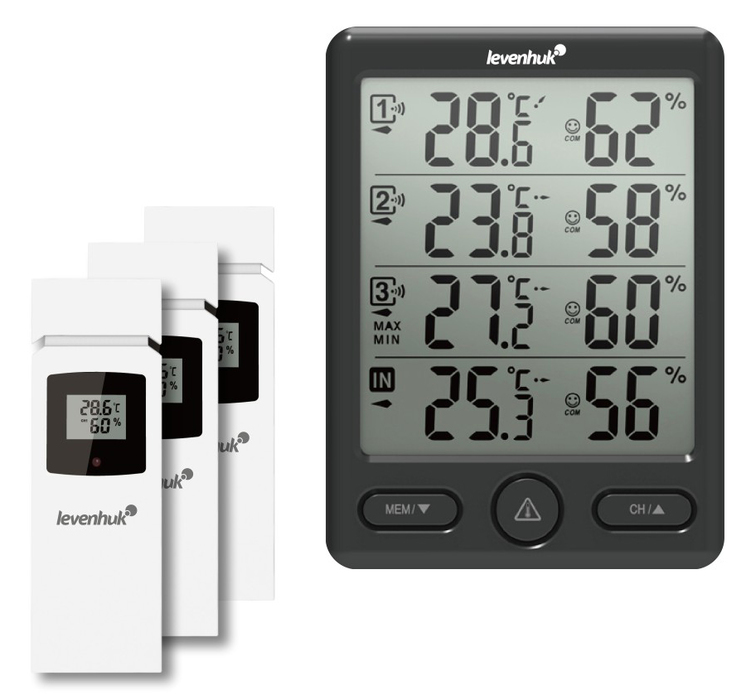 Levenhuk Wezzer PLUS LP20 цифровая метеостанция