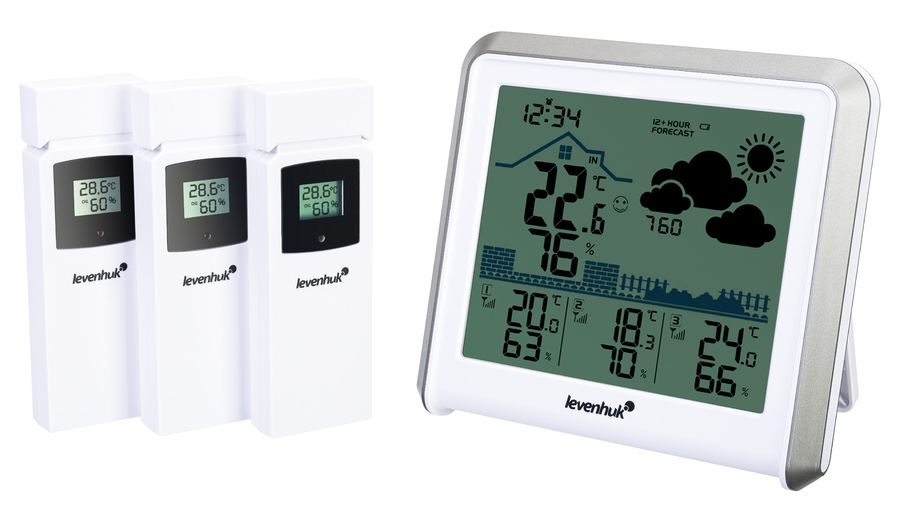 Levenhuk Wezzer PLUS LP50 цифровая метеостанция
