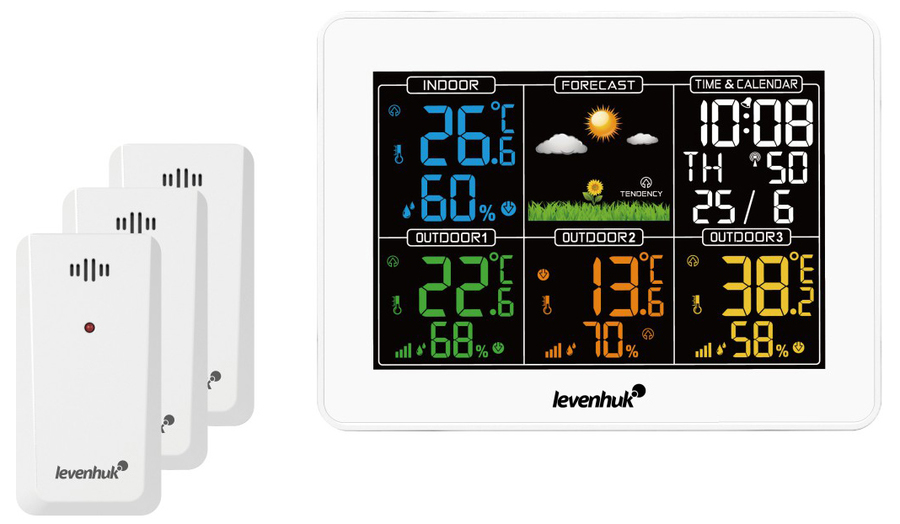 Levenhuk Wezzer PLUS LP60 цифровая метеостанция