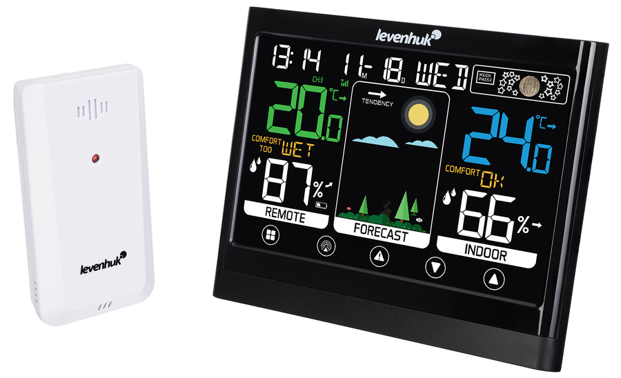 Levenhuk Wezzer Teo TH50 цифровая метеостанция