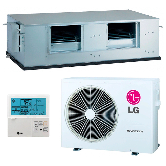 Lg UB70W.N94R0/UU70W.U34R0 (канальная сплит-система) высоконапорный канальный кондиционер
