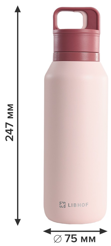 Libhof TB-560 pink термос